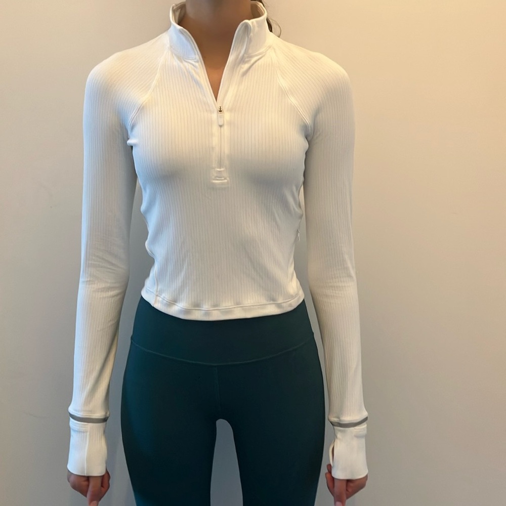 Lululemon It’s Rulu cropped long sleeve top